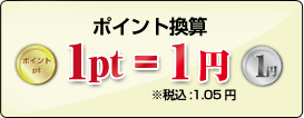 ポイント換算